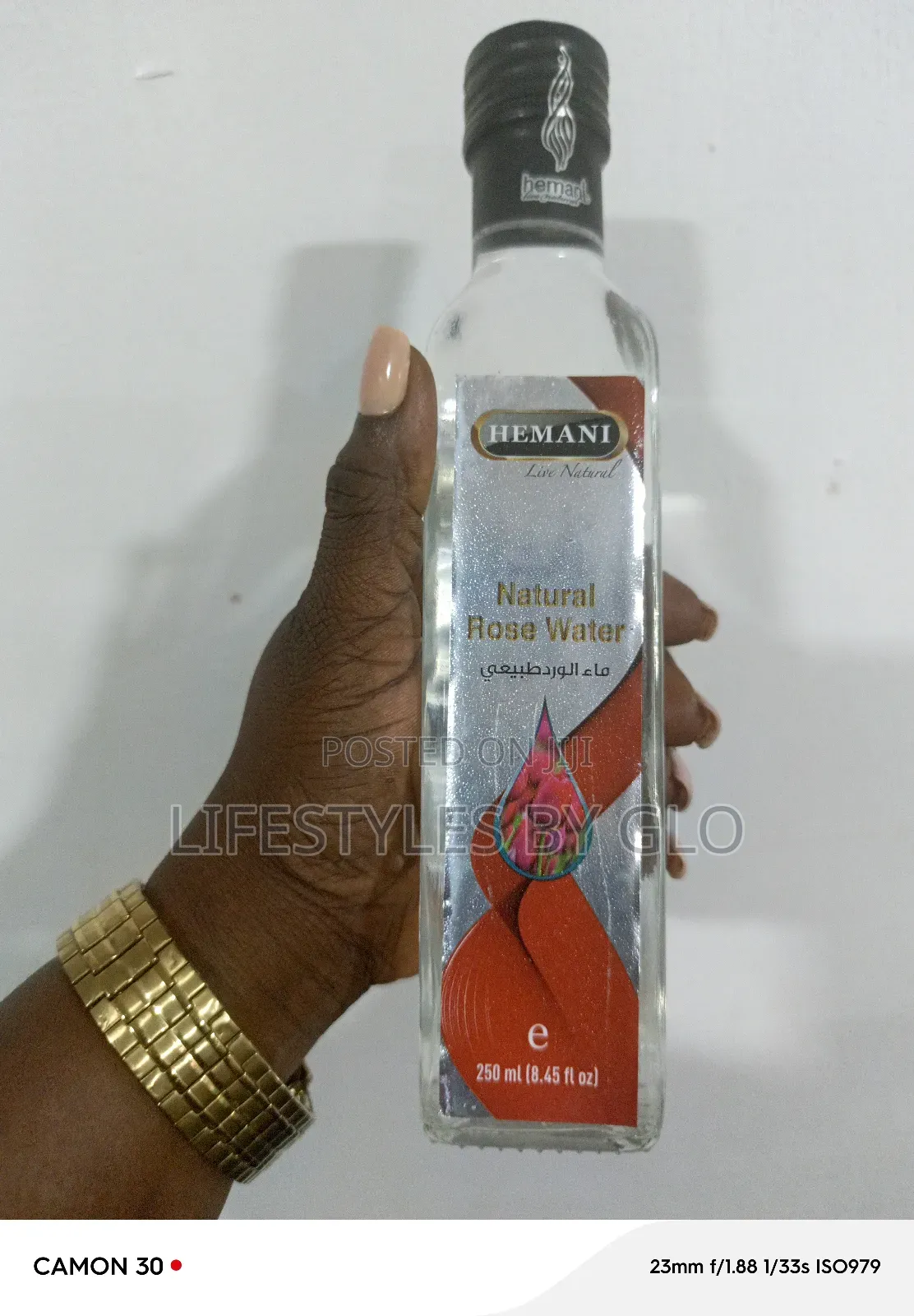 Natural Rose Water (Skin and Hair Growth)