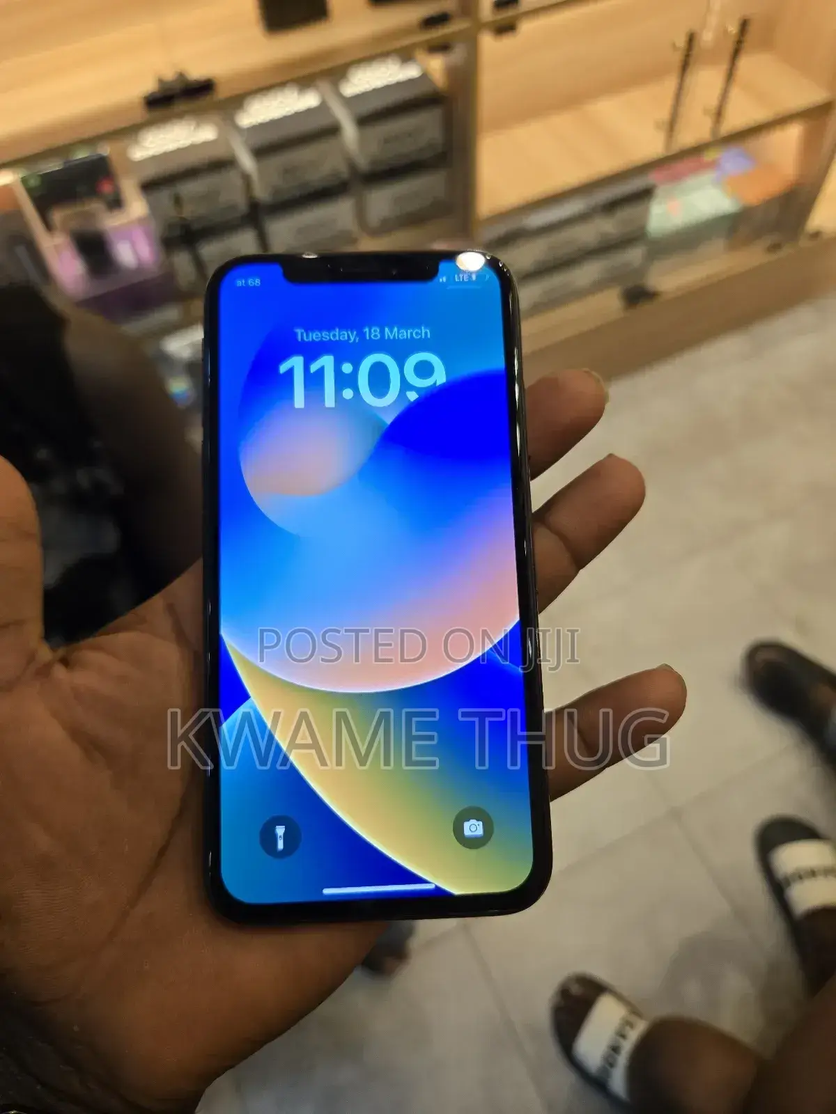 New Apple iPhone X 256 GB Black
