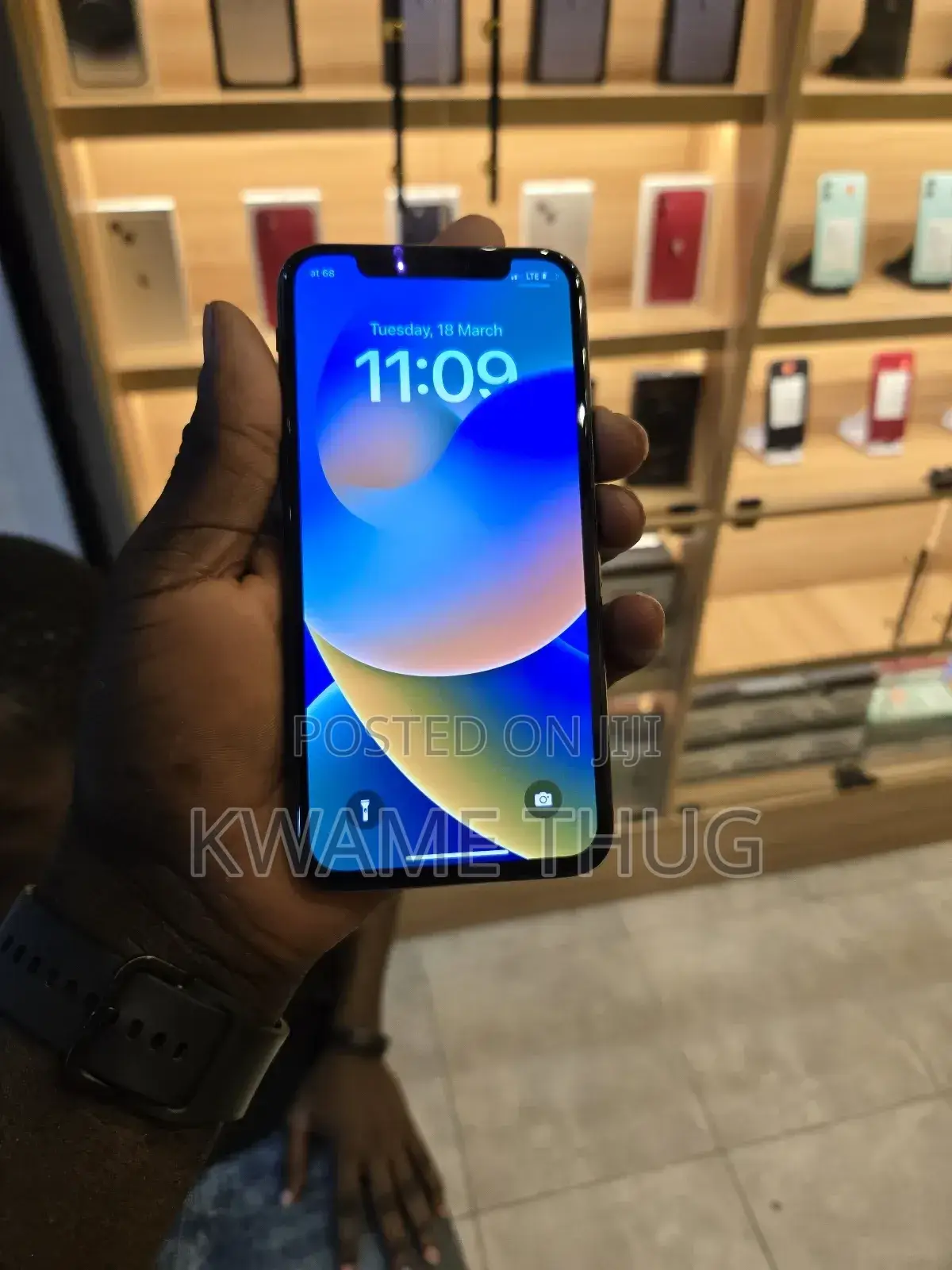 New Apple iPhone X 256 GB Black