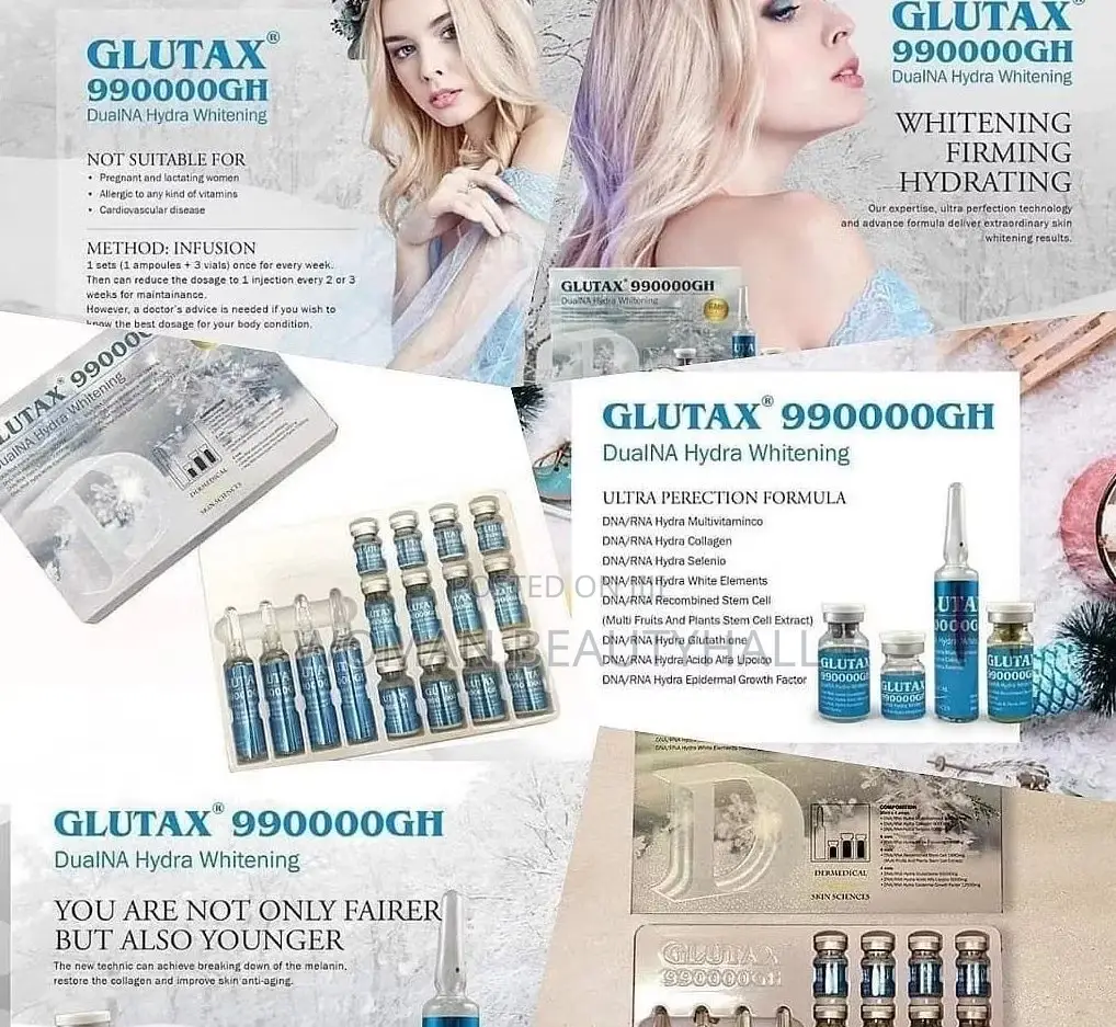 Glutax 990000gh Dual Na Hydra Whitening
