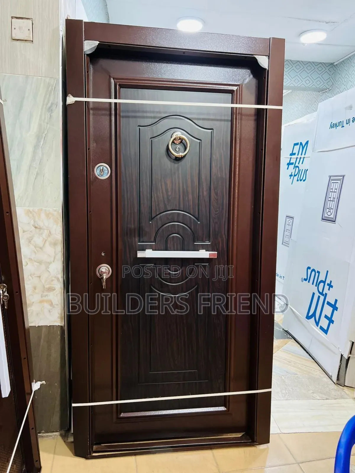 Turkish Entrance Classic Heavyduty Single Security Door Set