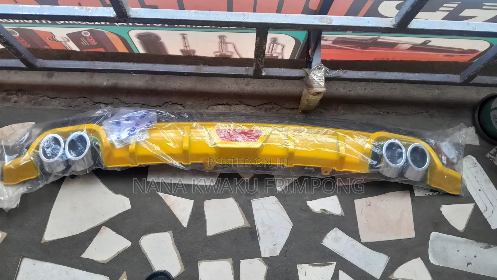 Toyota Corolla, Camry, and Other Cars Back Bumper Diffusers