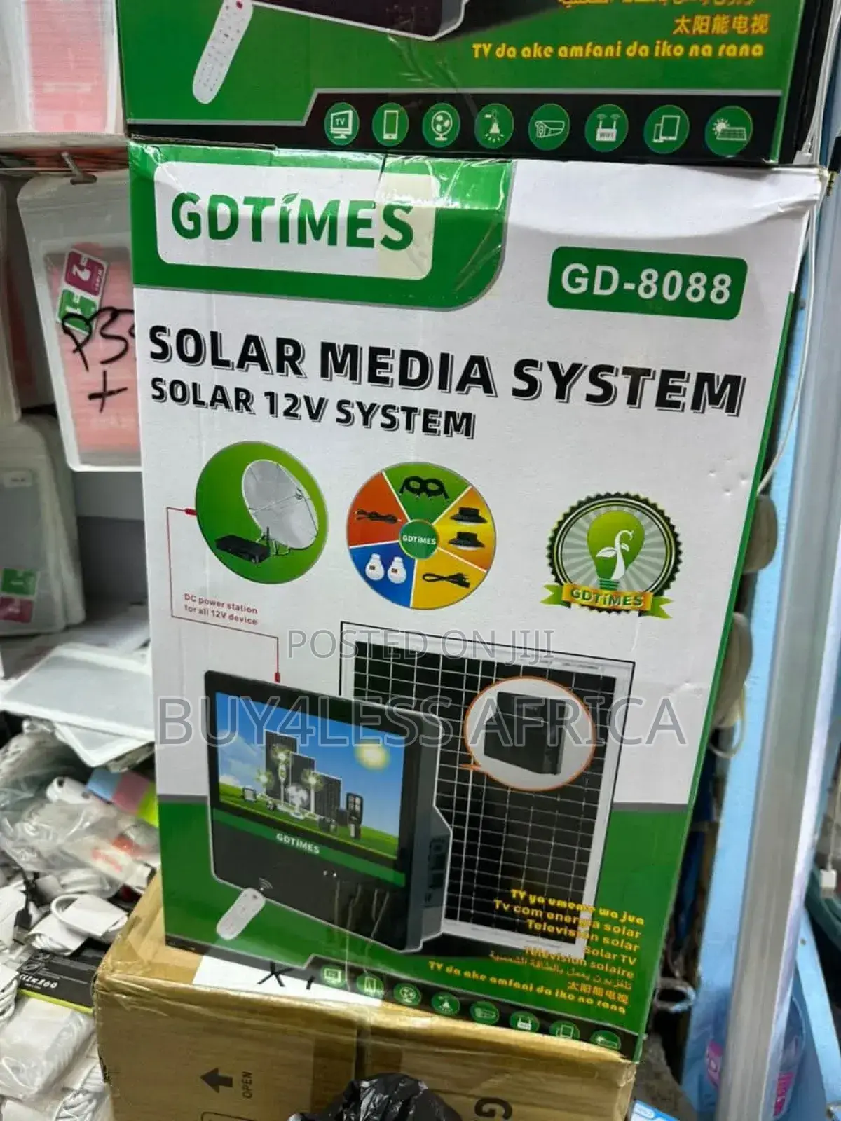 Solar Tv/Digital Solar Television 10.5 Inches