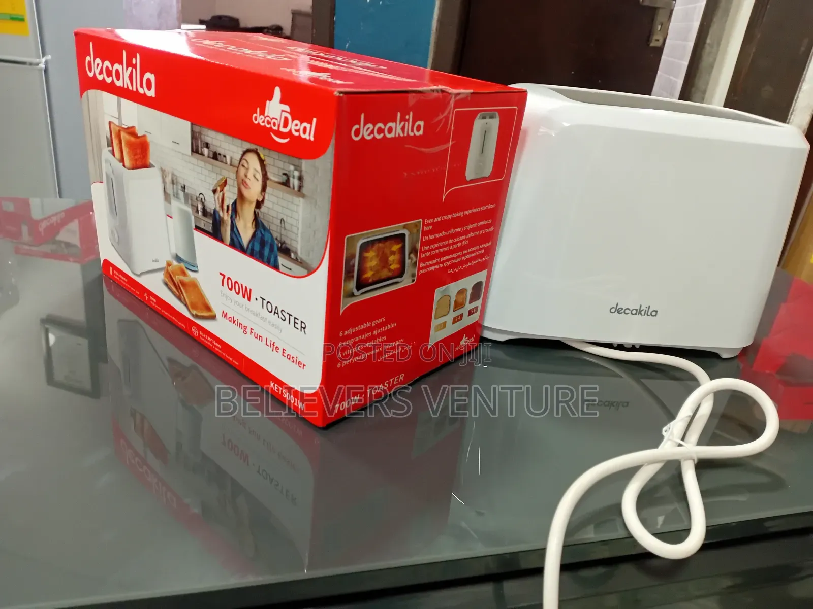 Very Active Toaster Decakila 700w Toaster Decakila