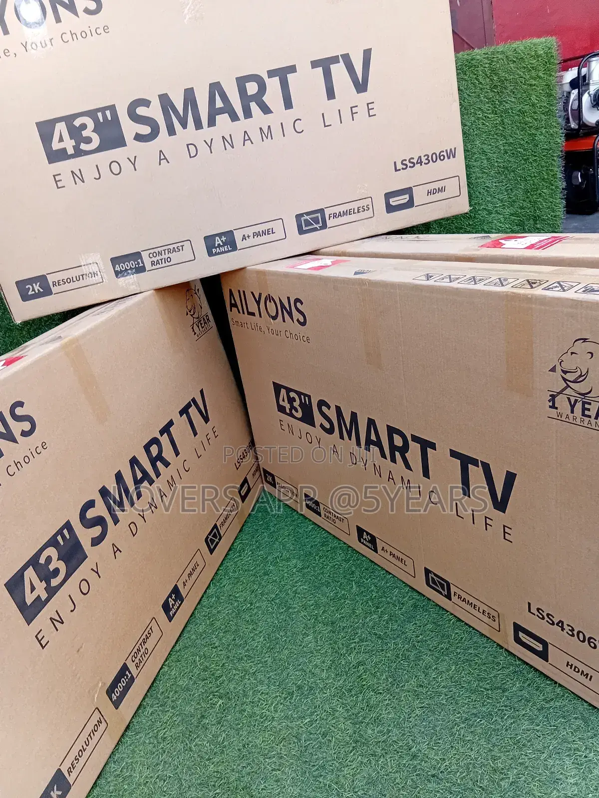 Simple Ailyons 43inches Television Smart Nasco Tv