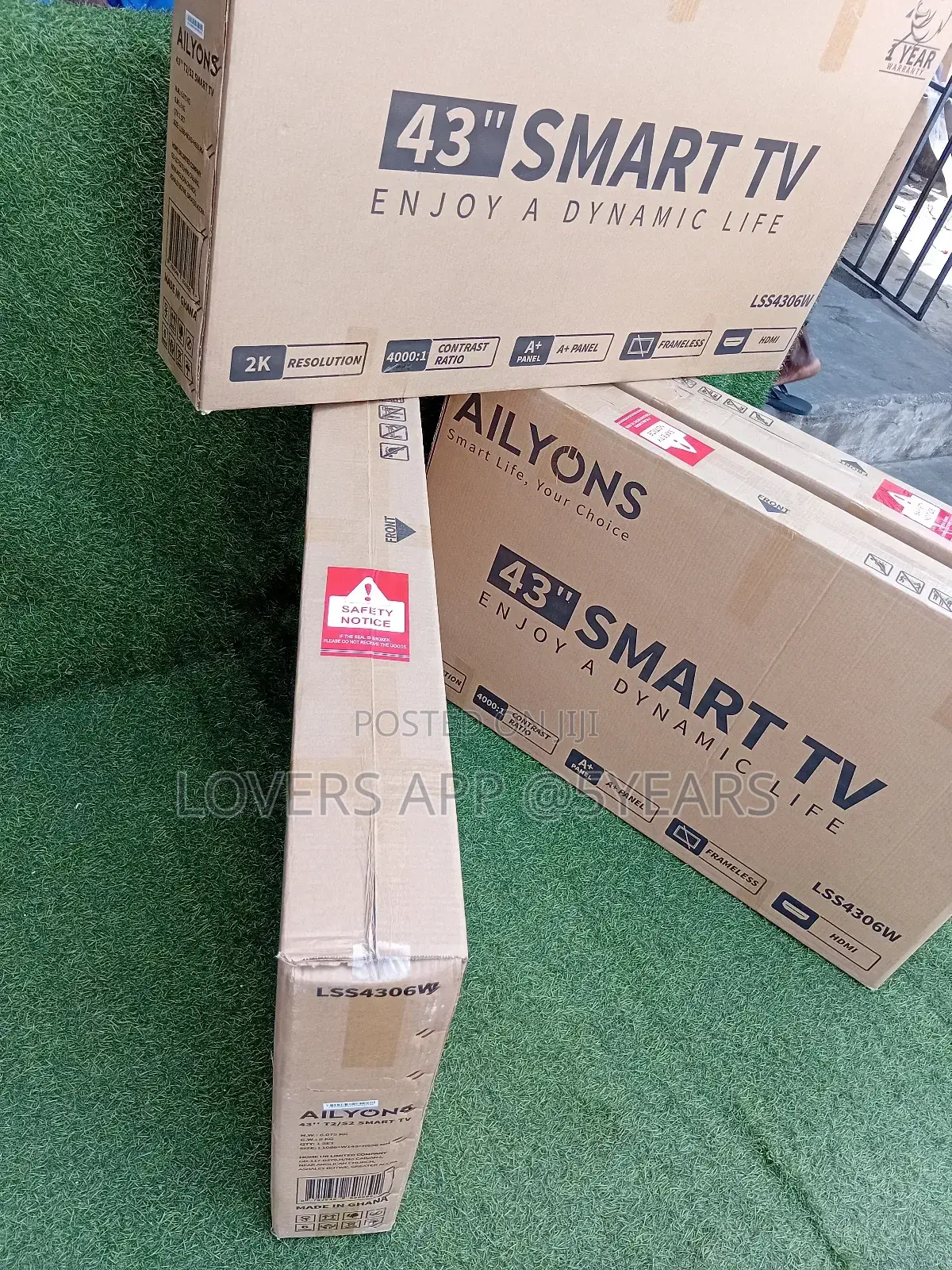 Certified Smart Ailyons 43inches Tv Nasco Tv