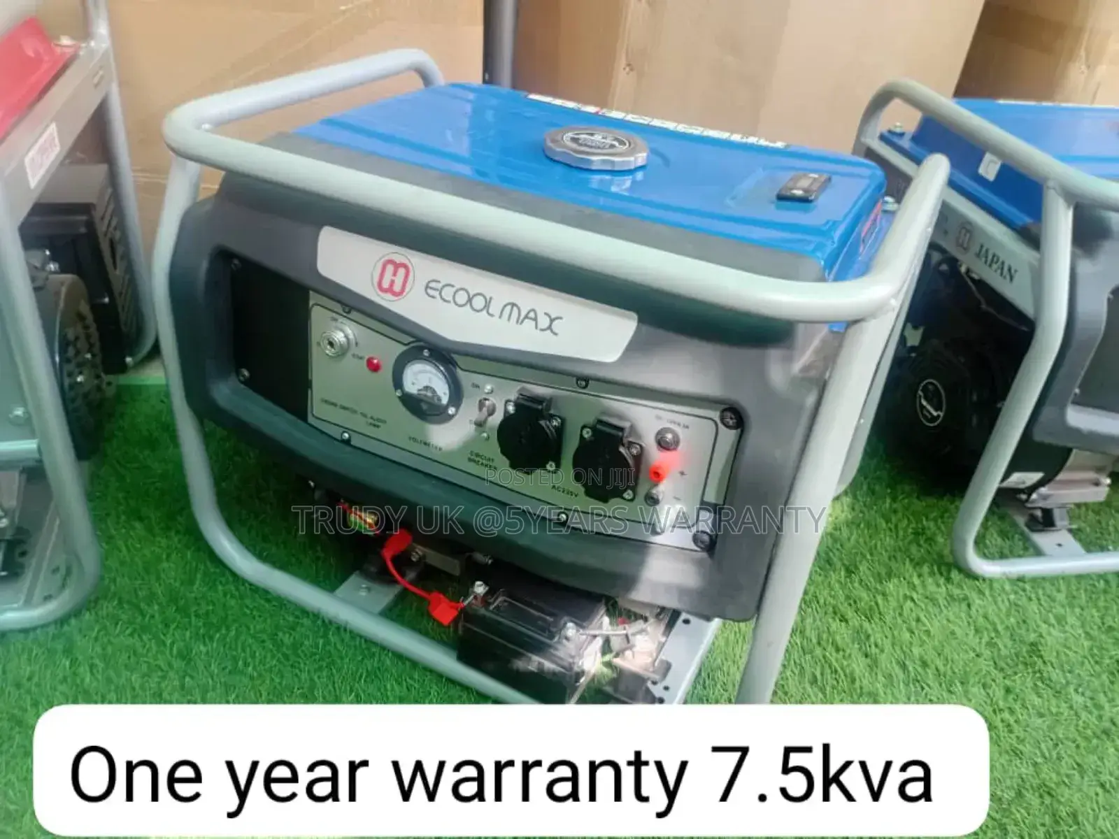Captivating Ecoolmax 7.5kva 8500watt Gasoline Generator