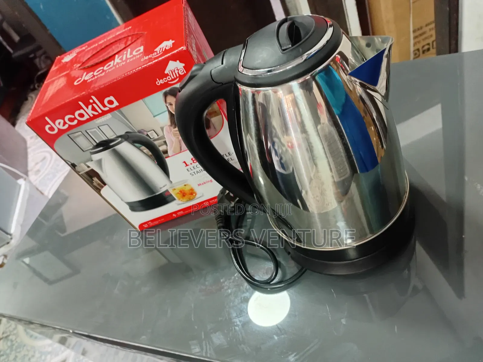 Well Built Decakila 1500w Kettle 1.8l Decakila