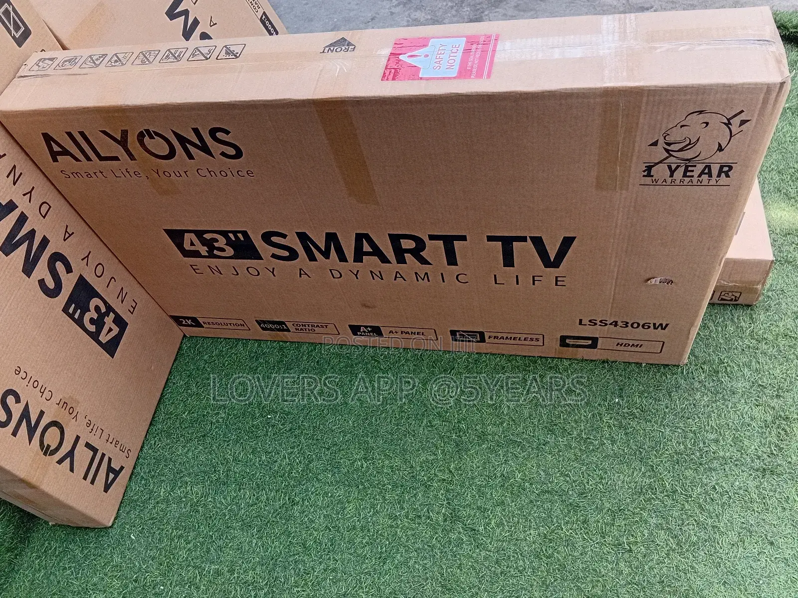 Endorsed 43inches Television Smart Ailyons Nasco Tv