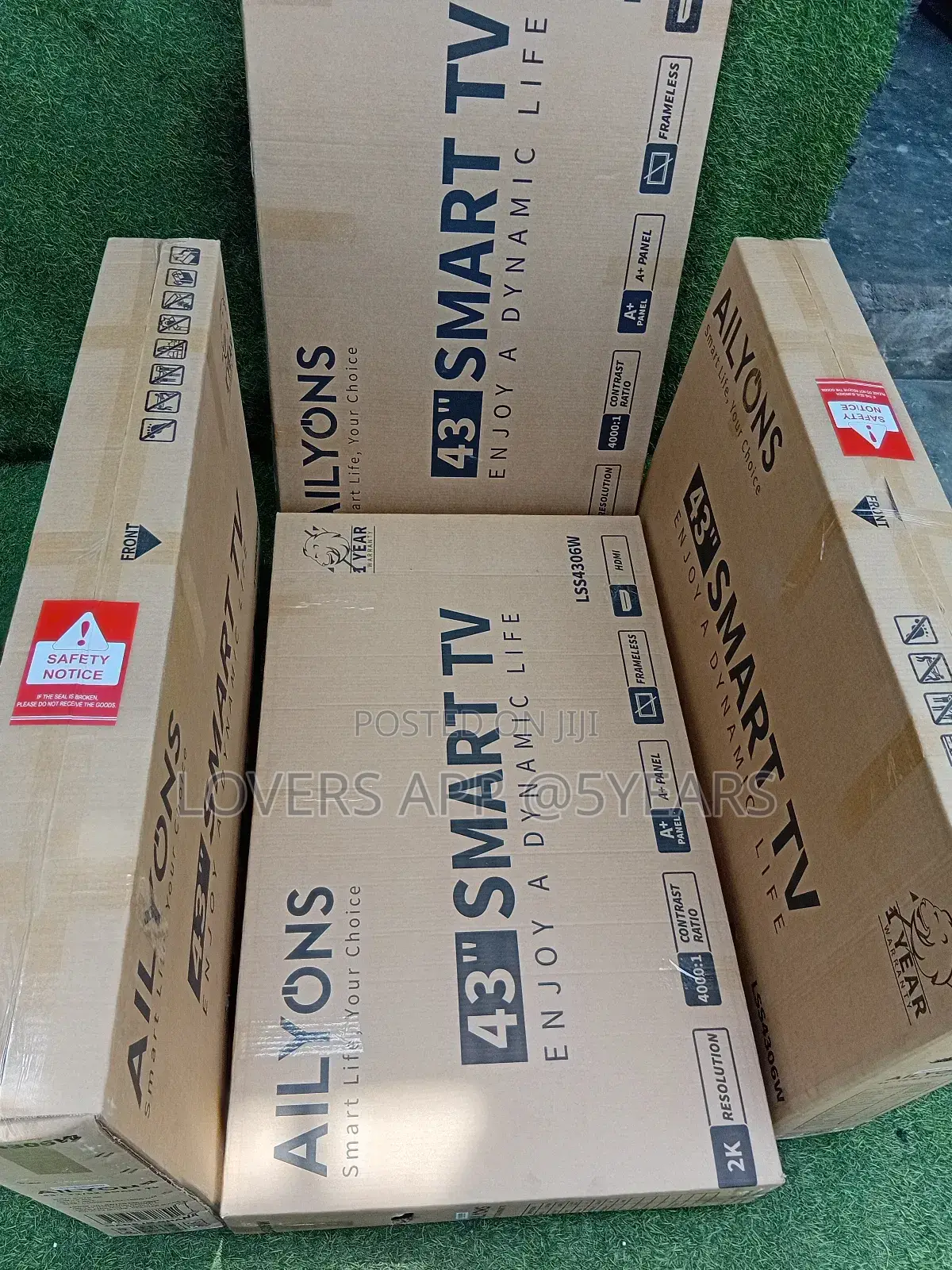 Ailyons 43inches Secure Television Nasco Tv New