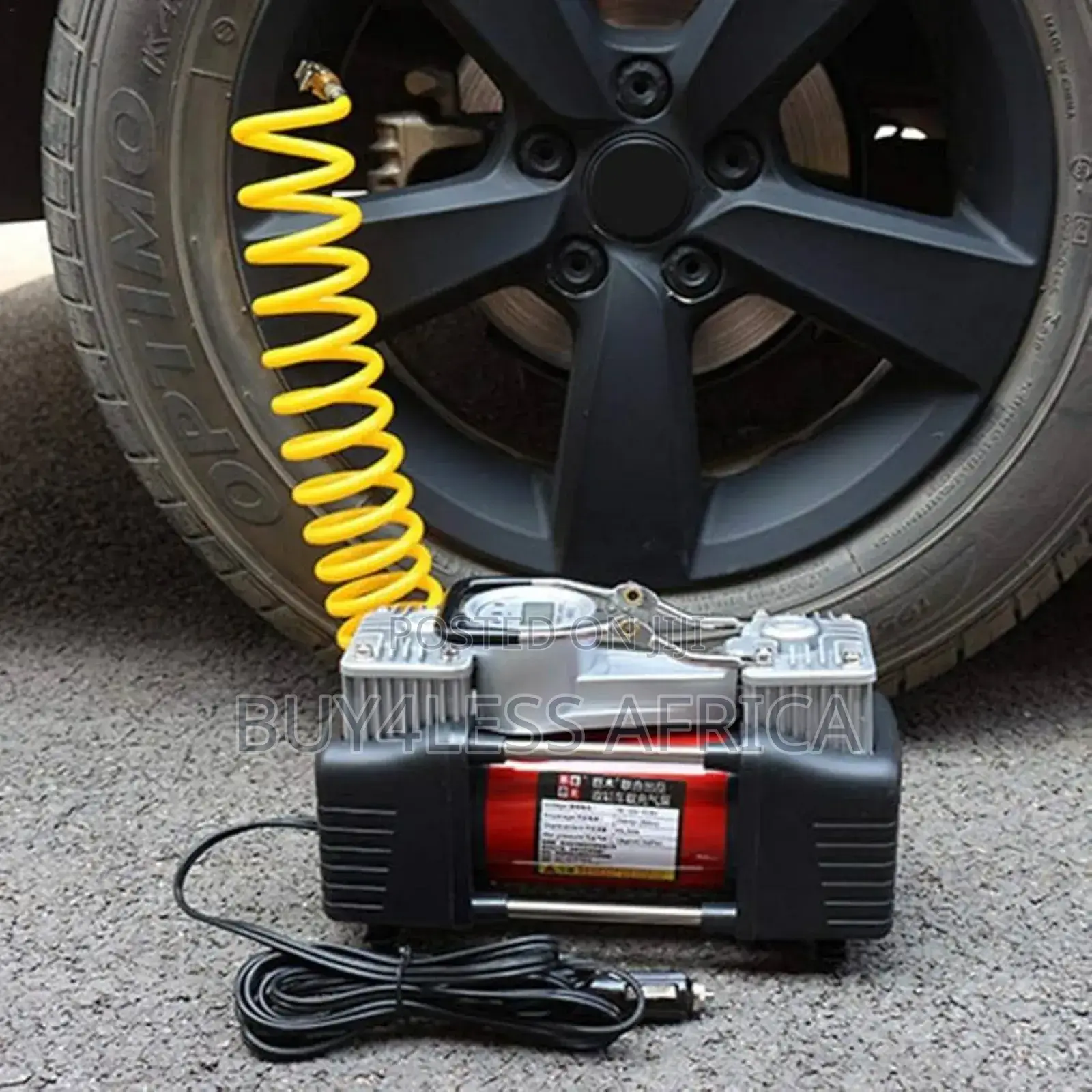 Powerful Car Air Compressor 2 Cylinder