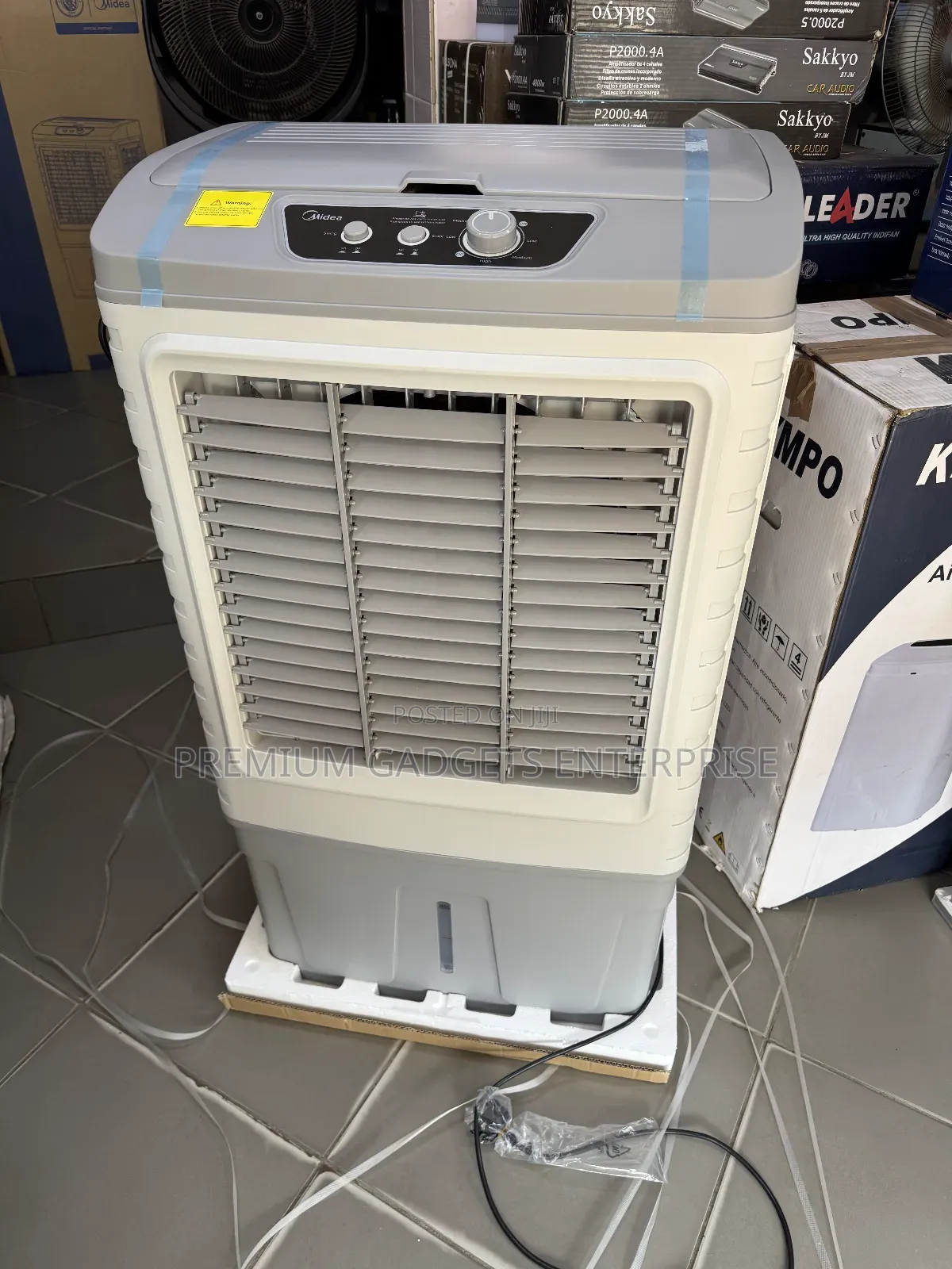 Midea 70ltrs Air Cooler, 200w Event Partner Ac400-20b