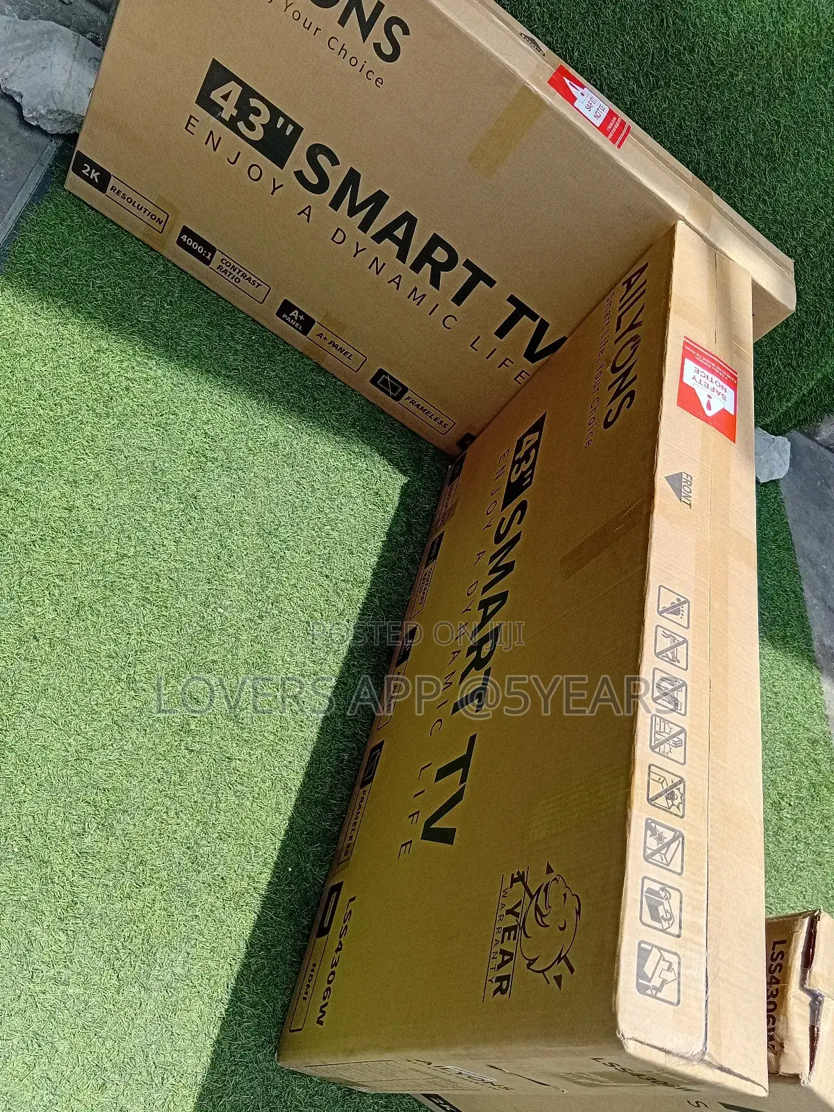 Discovered 43inches Smart Ailyons Television Nasco Tv