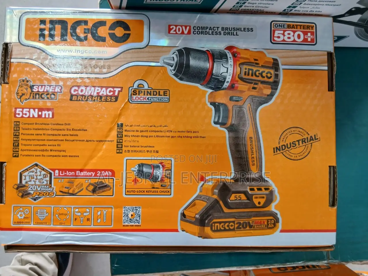 Ingco Cordless Drill 20v