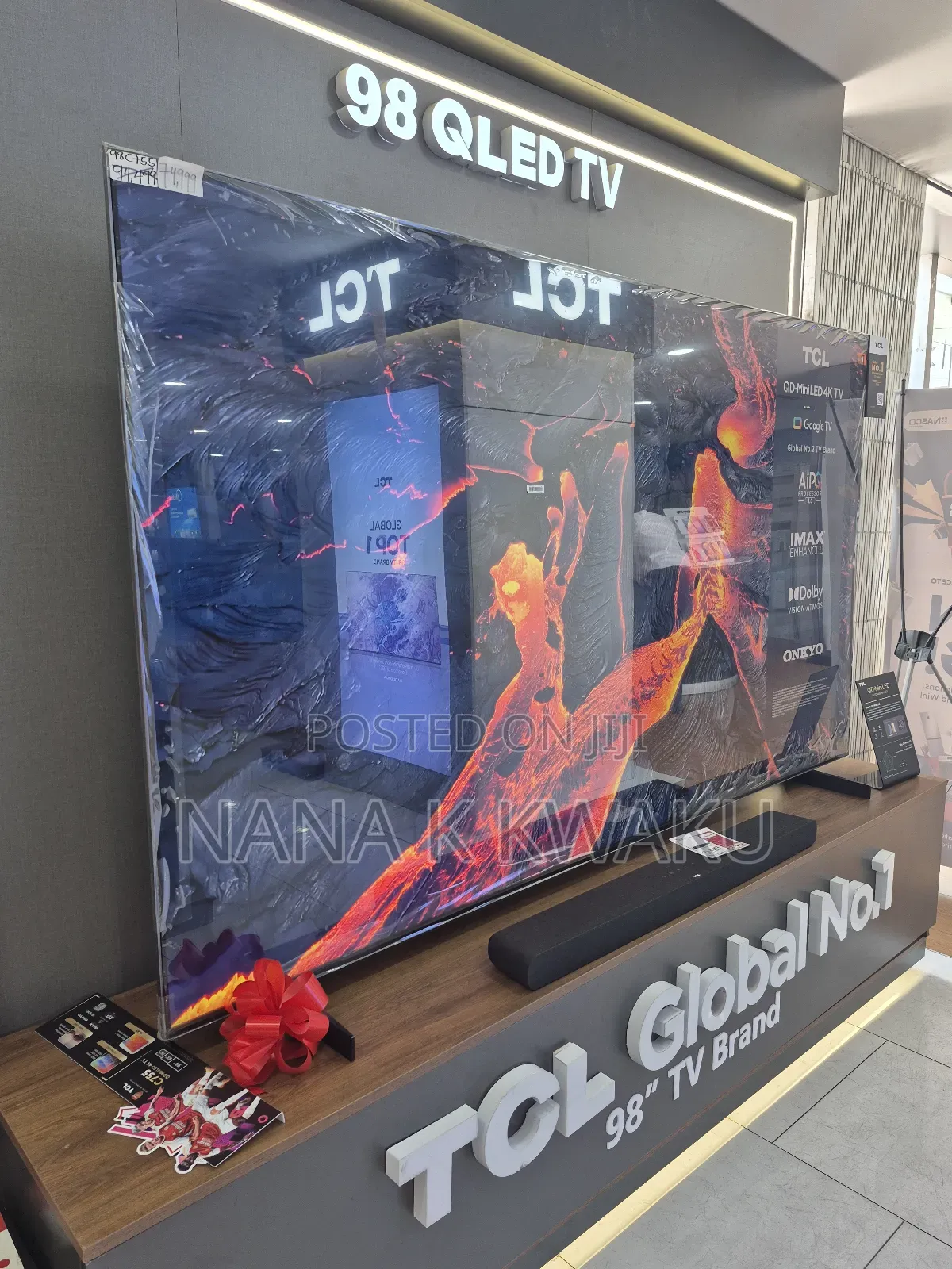 Excellent_tcl 98inches Qled Smart Tv
