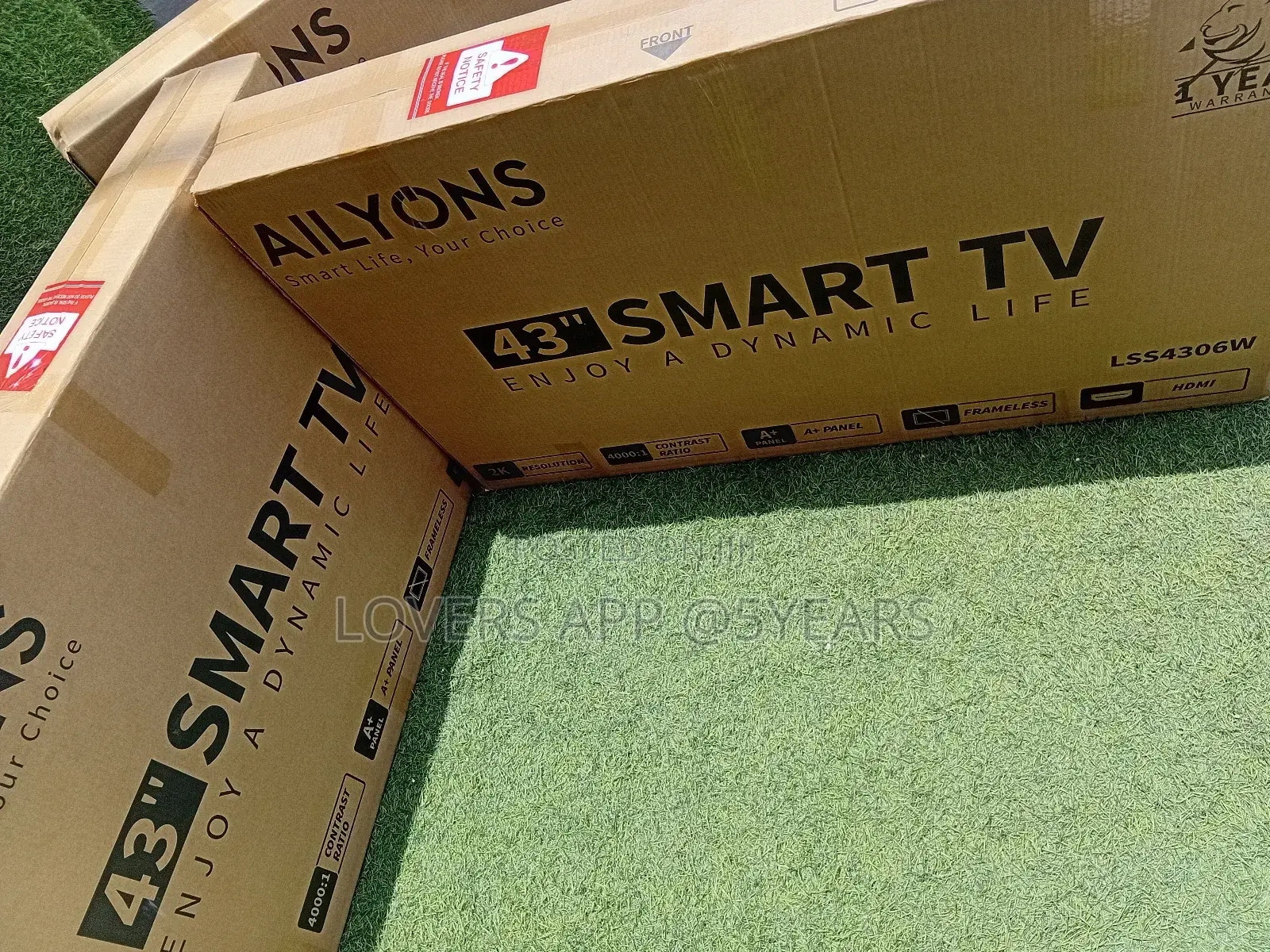 Pledge 43inches Smart Ailyons Television Nasco Tv
