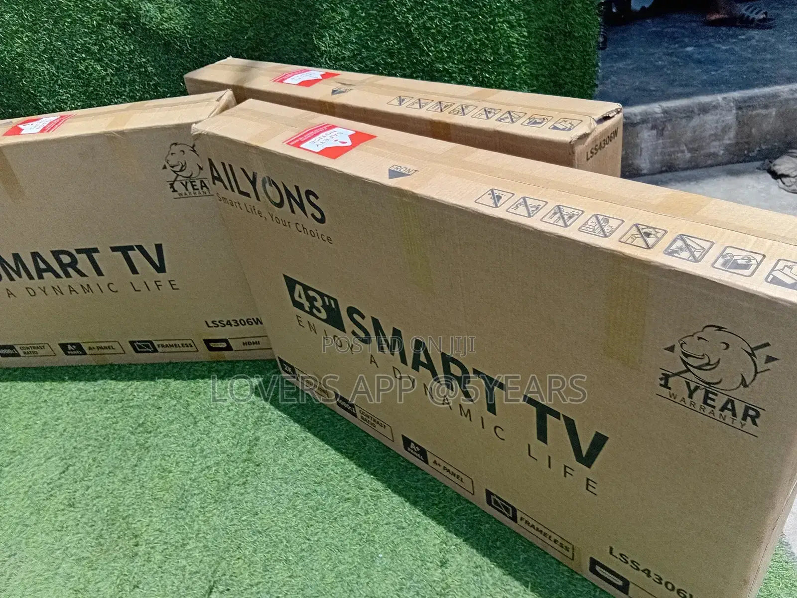 Smart Ailyons 43inches Rare Television Nasco Tv