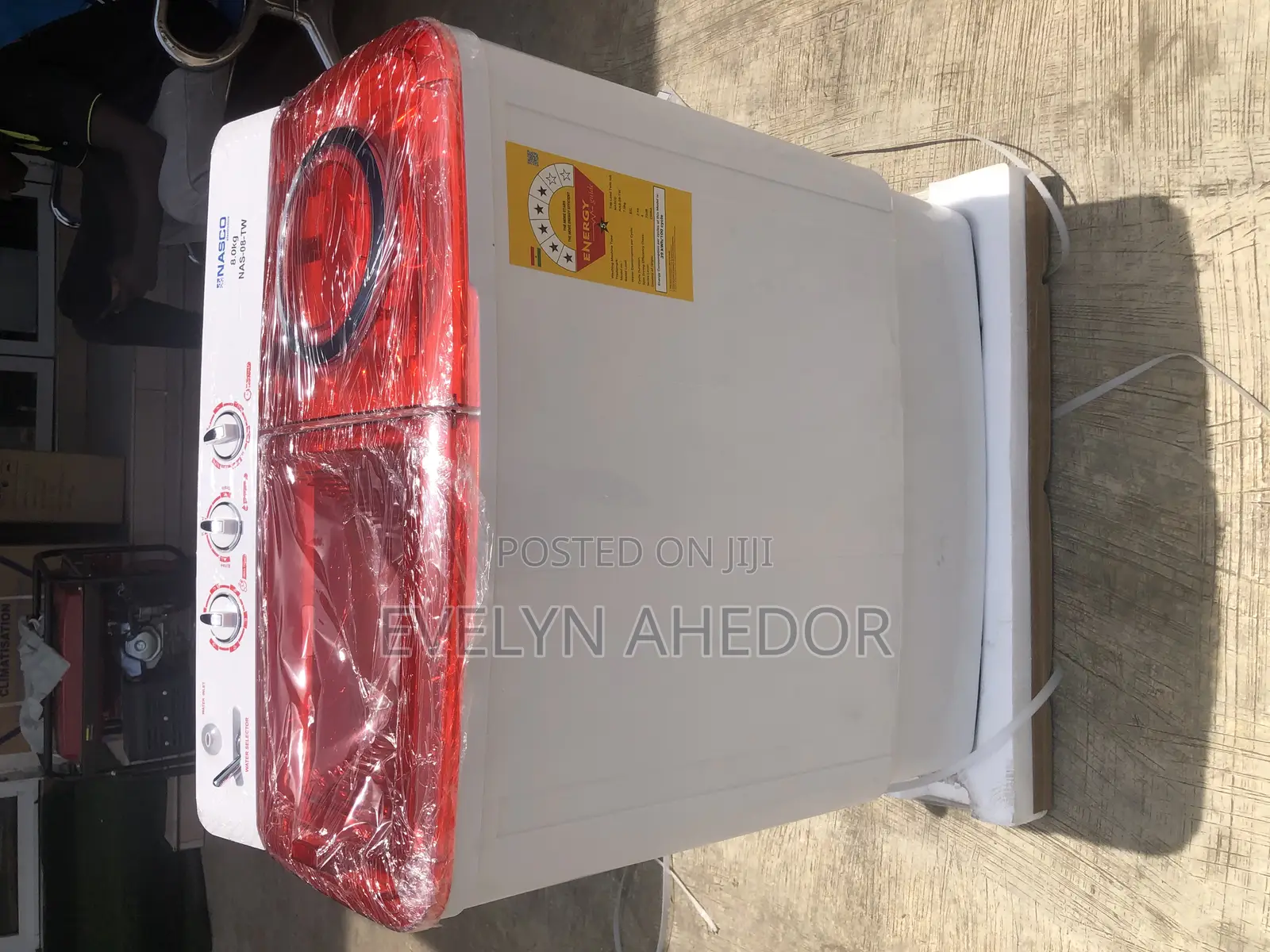 Emefa’S Brand New Nasco Washing Machine Twin Top 8kg for Sal