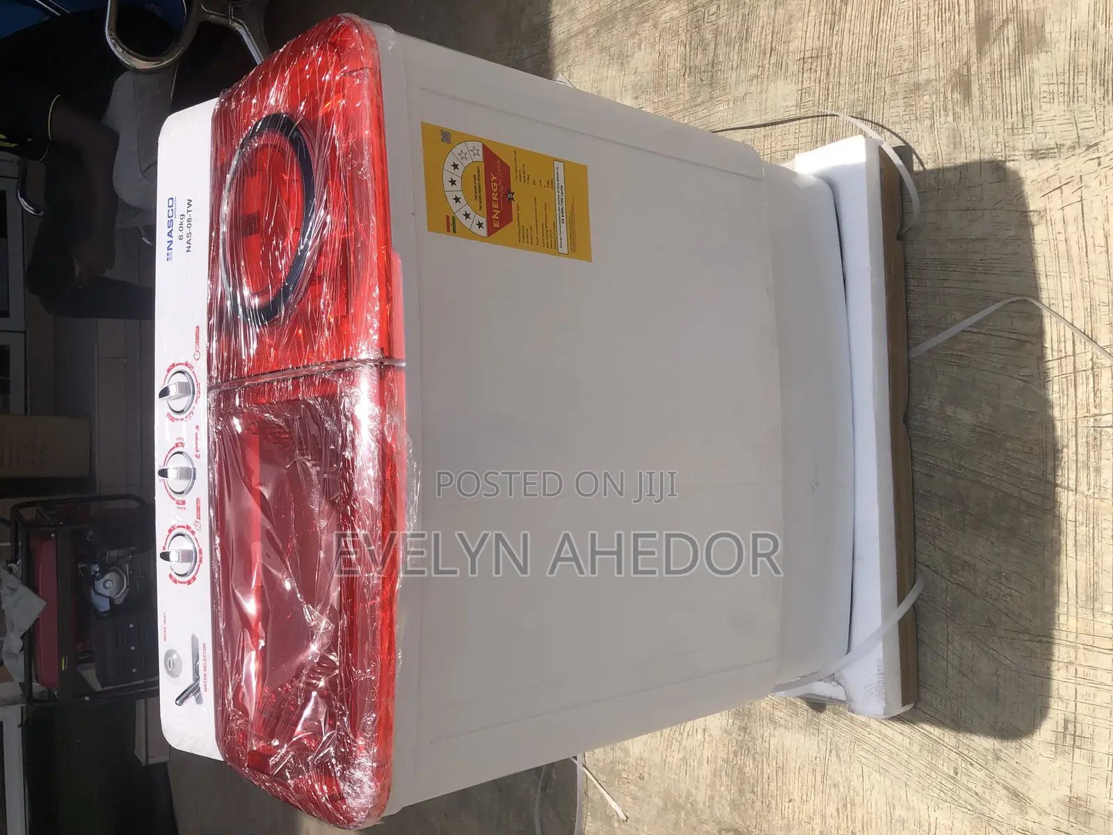 Emefa’S Brand New Nasco Washing Machine Twin Top 8kg for Sal