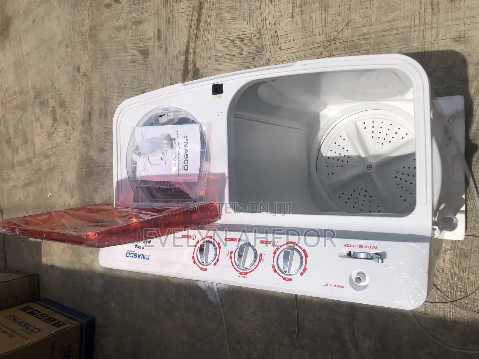 Emefa’S Brand New Nasco Washing Machine Twin Top 8kg for Sal