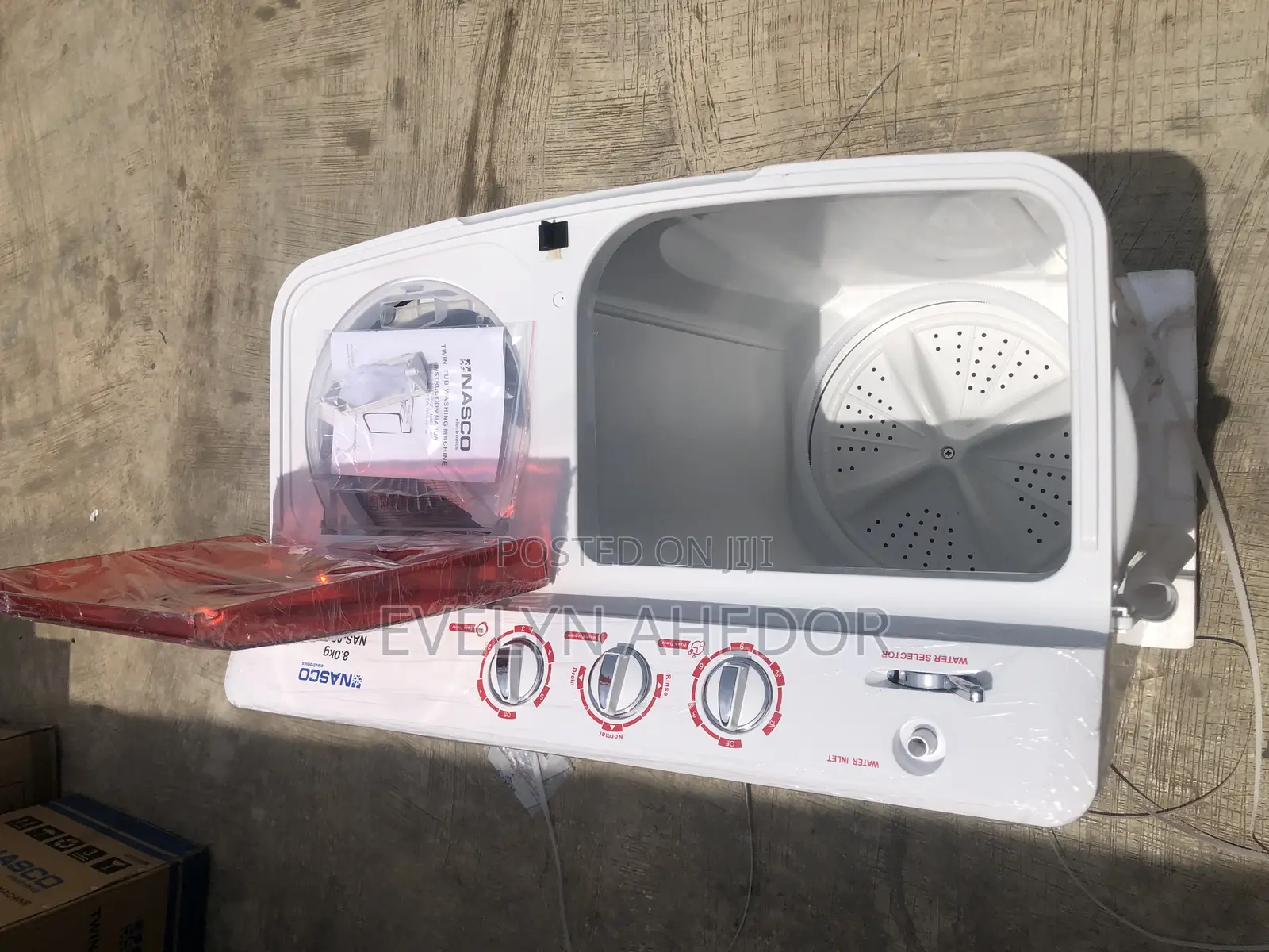 Emefa’S Brand New Nasco Washing Machine Twin Top 8kg for Sal