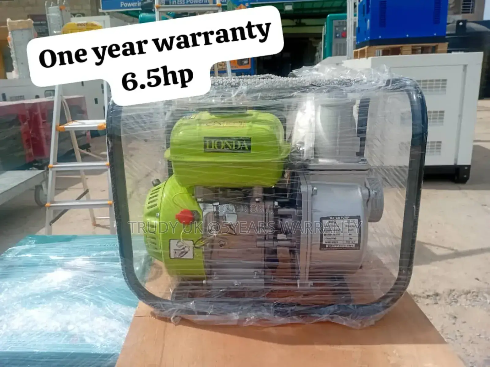 Charismatic 6.5hp Honda 3inch Gasoline Water Pump Japan 6.5