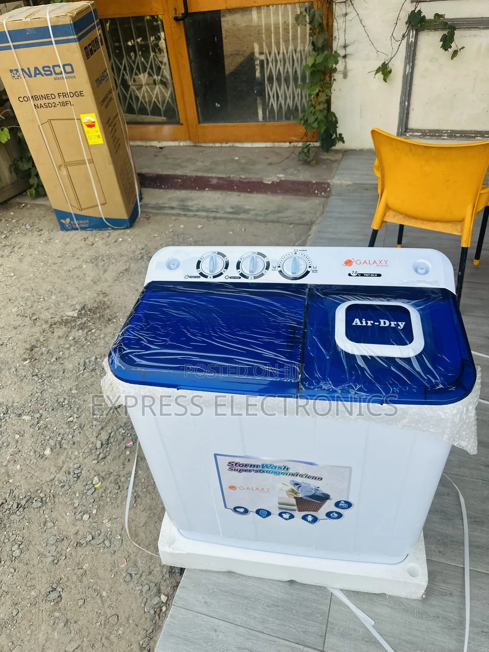 Pure Copper Motor Galaxy 7kg Topload Twintub Semi Auto