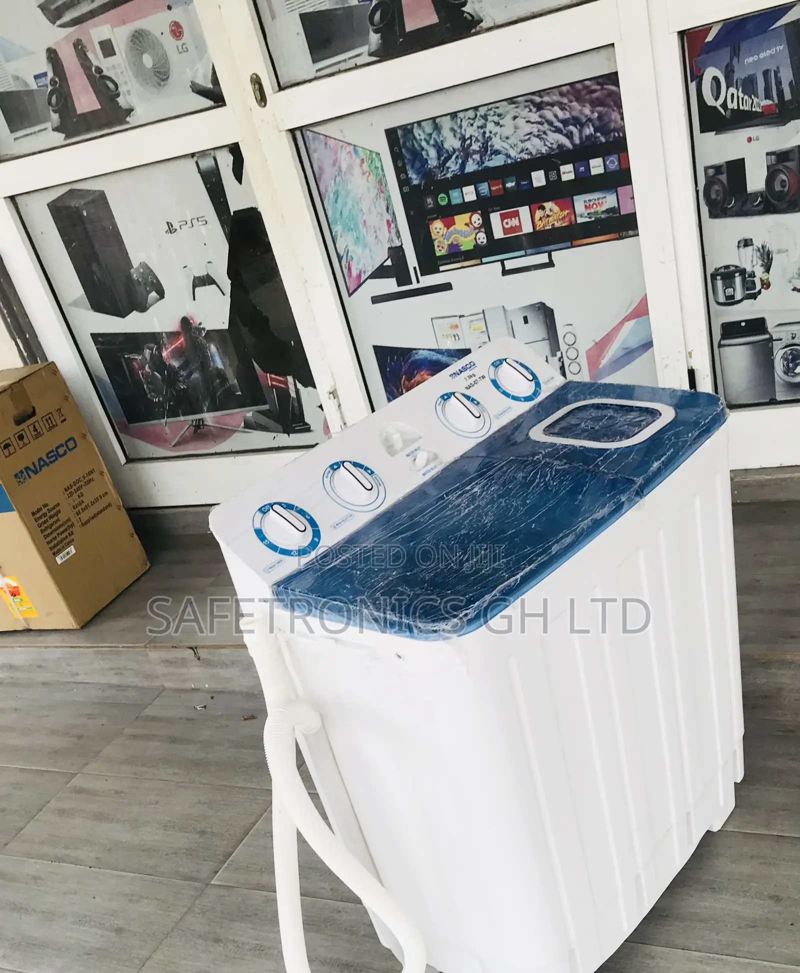 Nasco 7kg Ecowash Topload Twintub Semiauto Washer