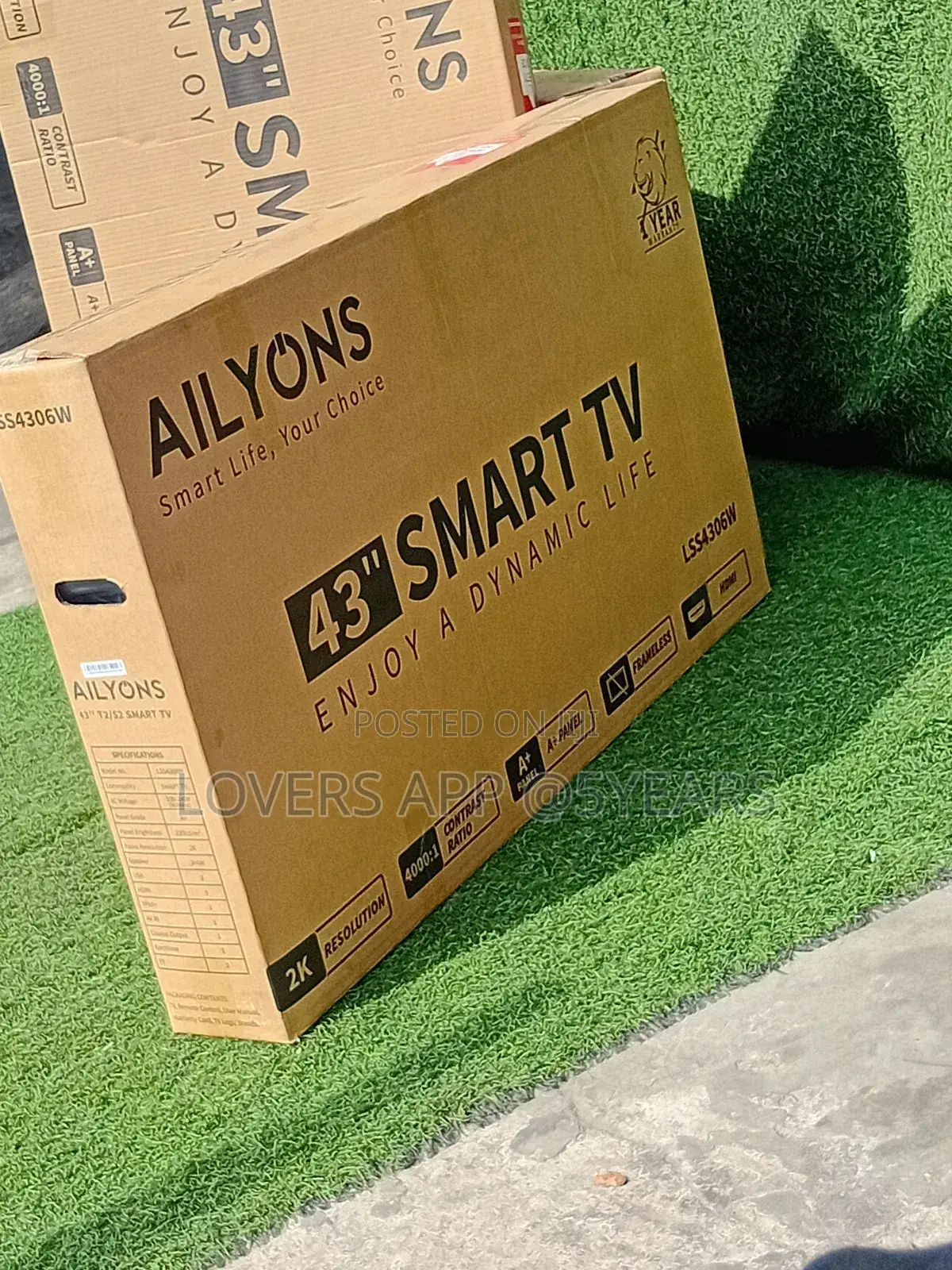 Save Ailyons Smart 43inches Television Nasco Tv