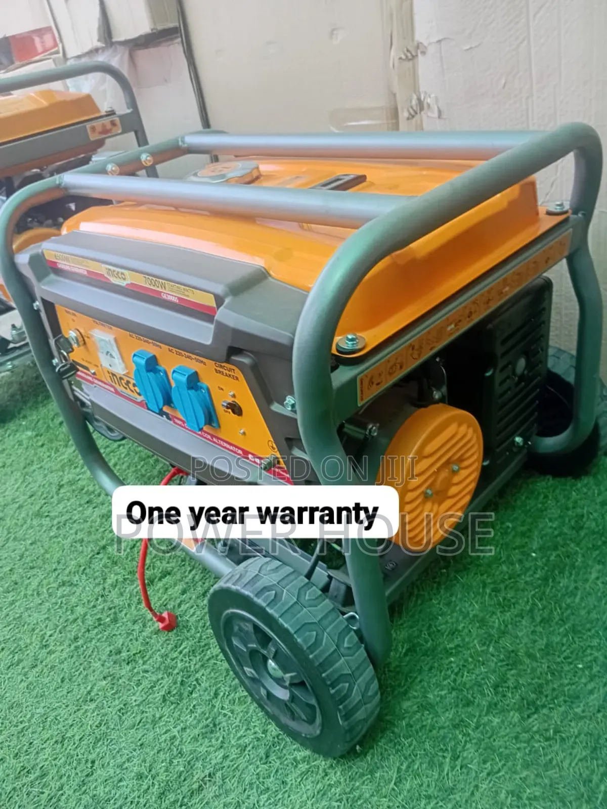 Lightweight 7.5kva 8500watts Petrol Ingco Generator 7.5kva