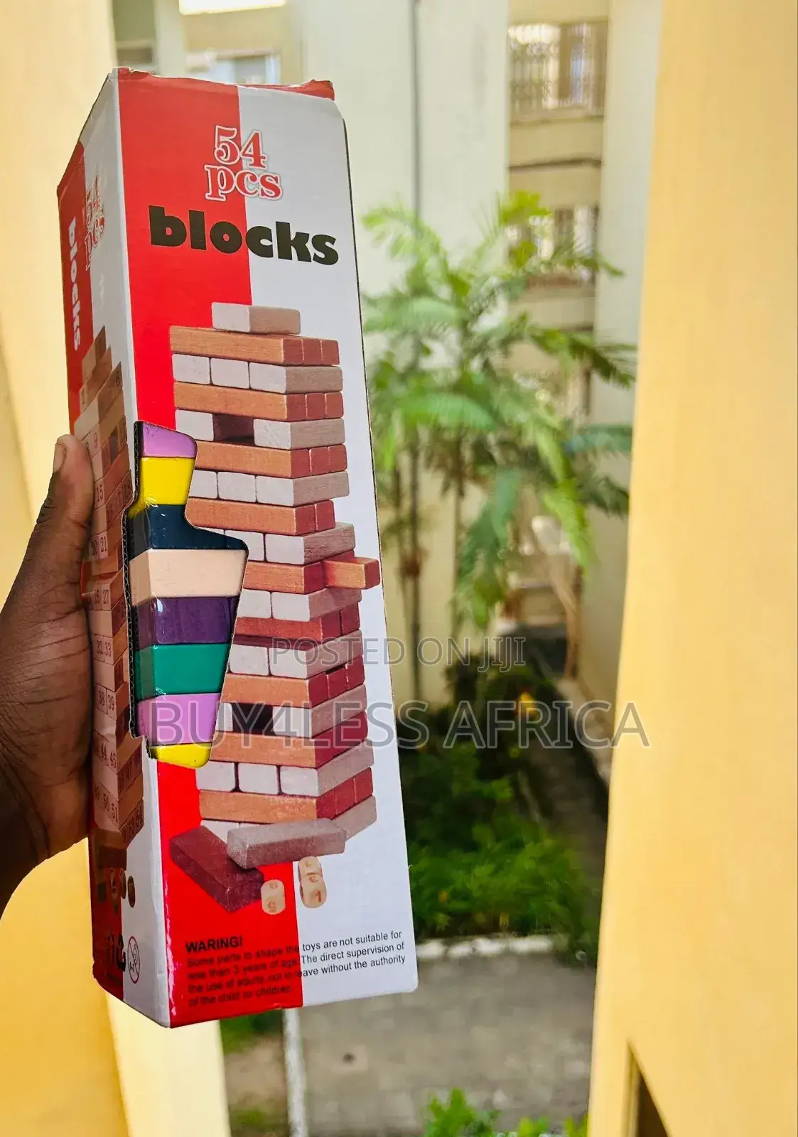 Jenga Block Game 54pcs