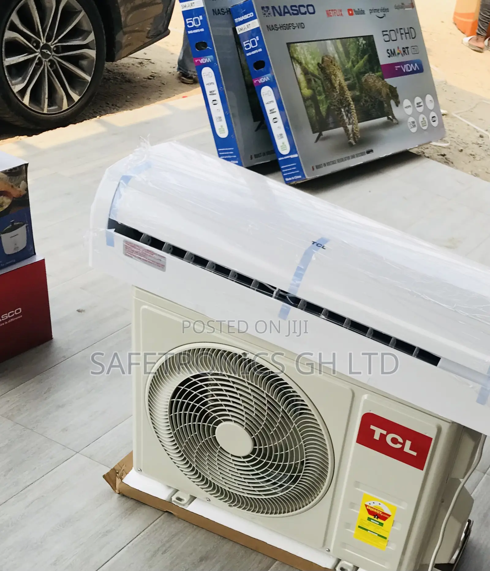 Adjustable TCL Split 1.5 Hp Inverter R410 Airconditioner