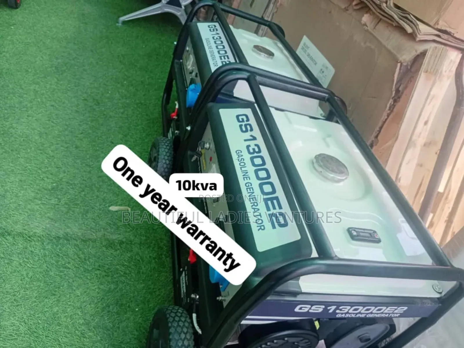 Uk New Model 10kva Petrol Keystart Keystart Mobil Generator