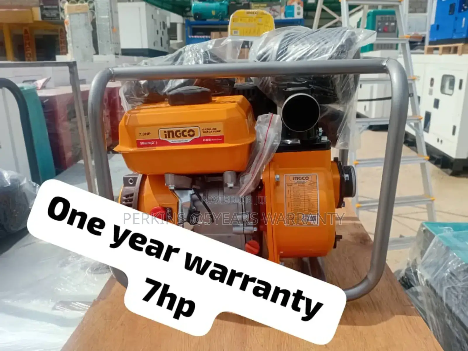 Appealing 7hp Ingco 2 Inch Petrol Single Stroke Engine Pump