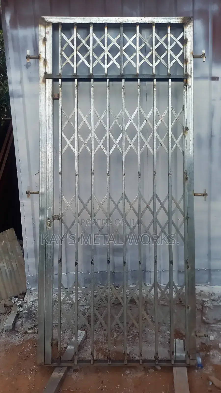 Sliding Metal Security Door | Pedestrian Gate | Custom Made