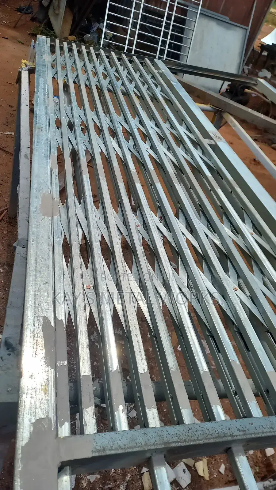 Sliding Metal Security Door | Pedestrian Gate | Custom Made
