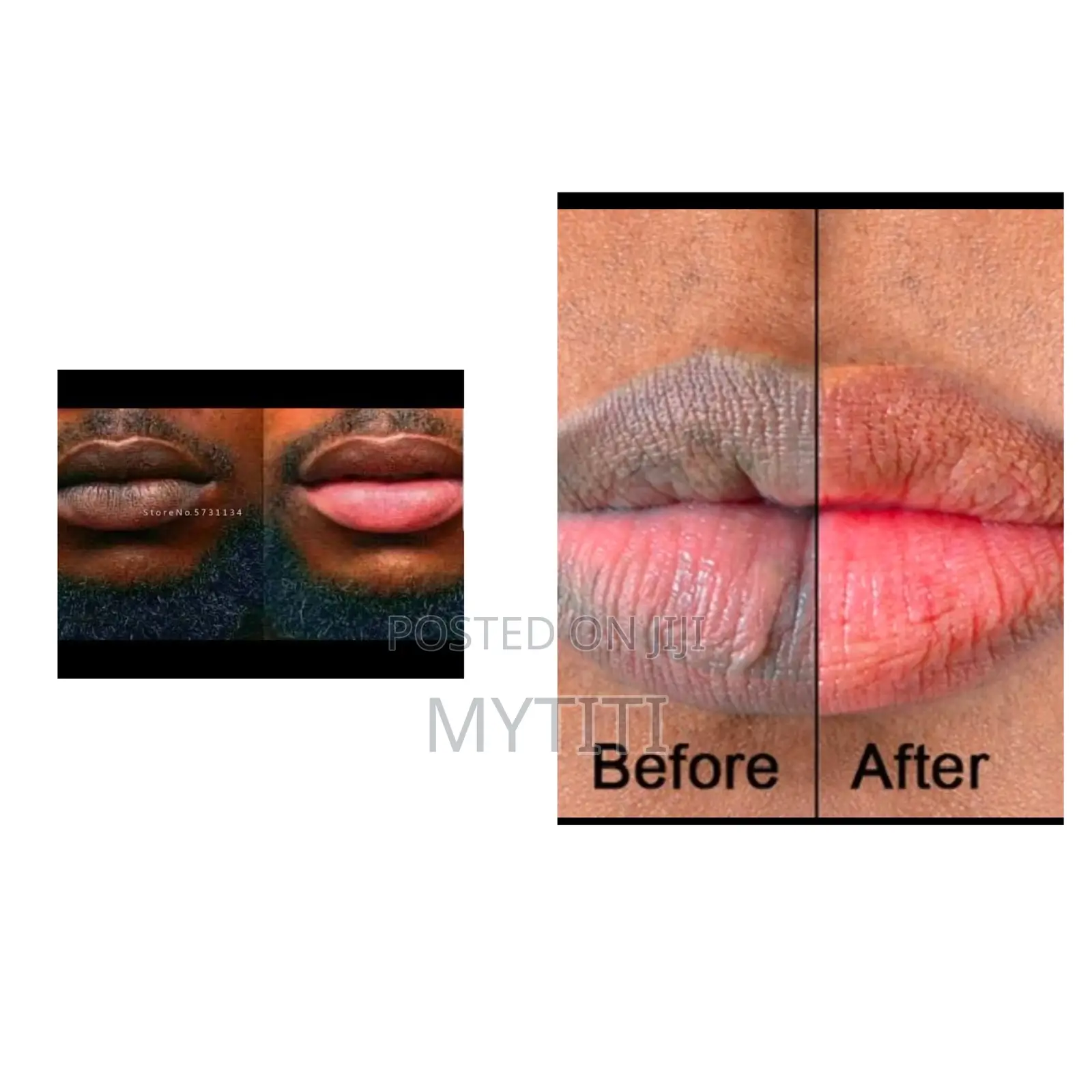 Permanent Pink Lip Cream Day and Night
