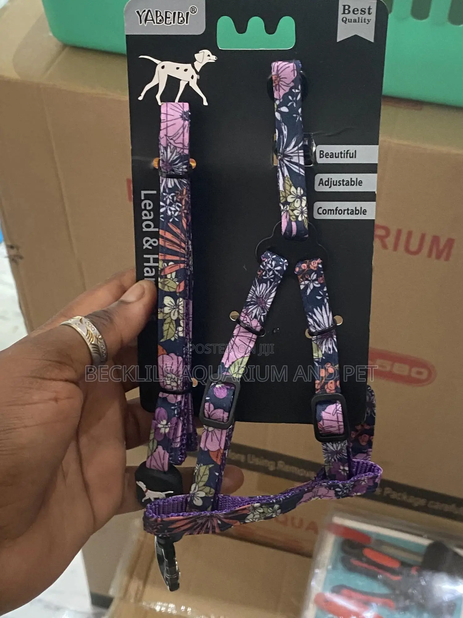 Package Harness With Leash