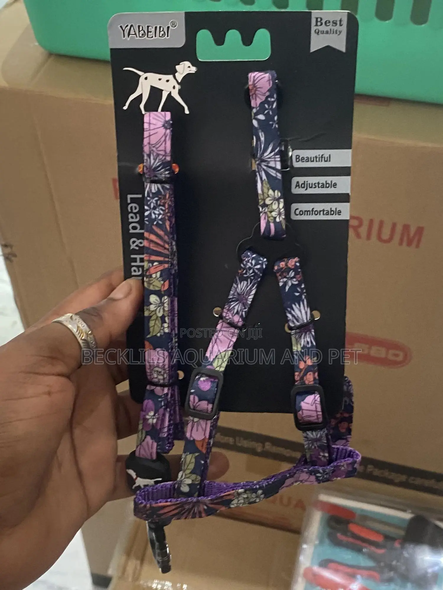 Package Harness With Leash