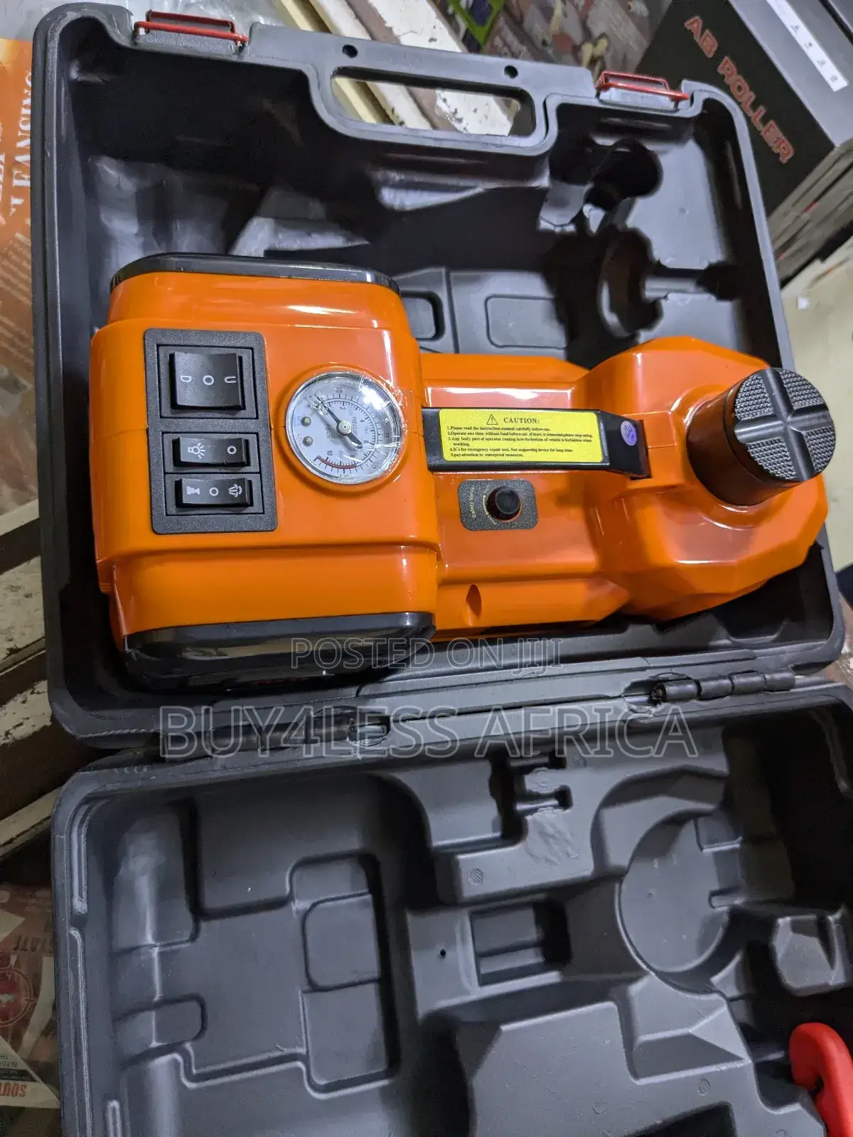 Upgraded Hydraulic Car Jack Set - 5 in 1 Vehicle Floor Jack