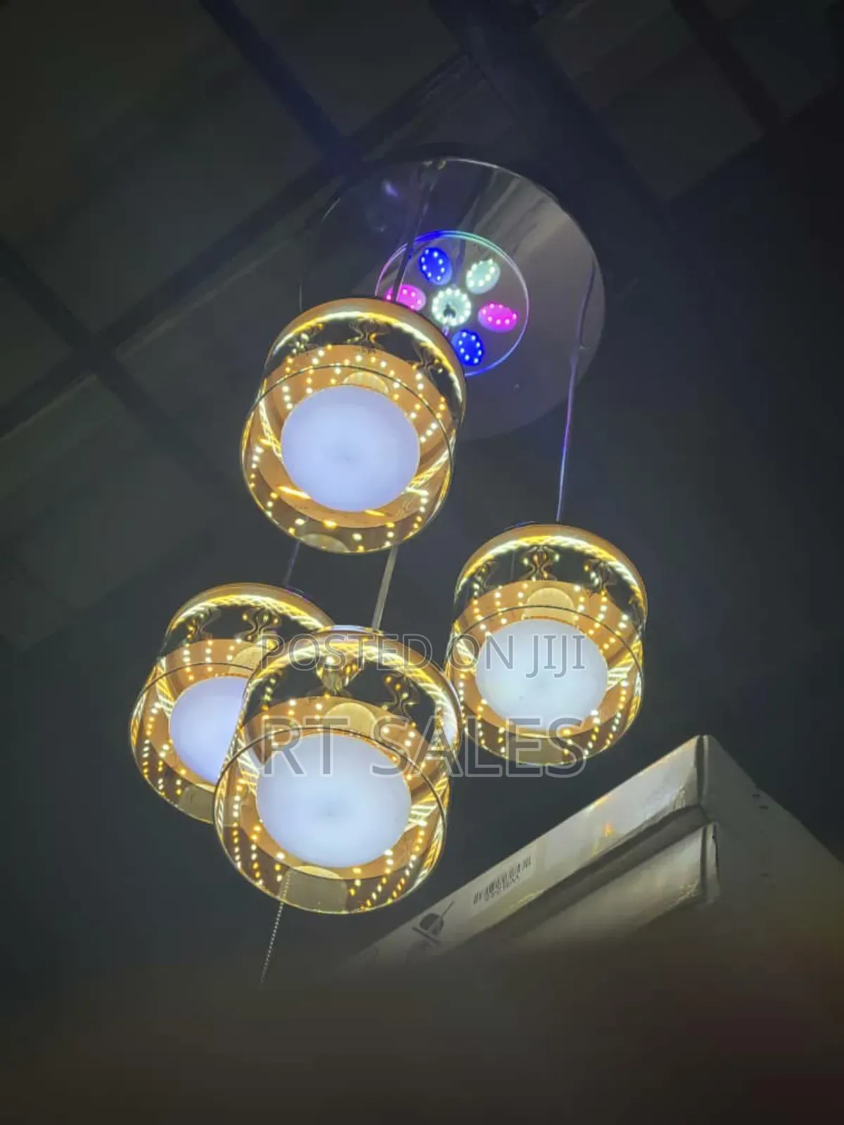 Multiple Colors Chandelier Light.