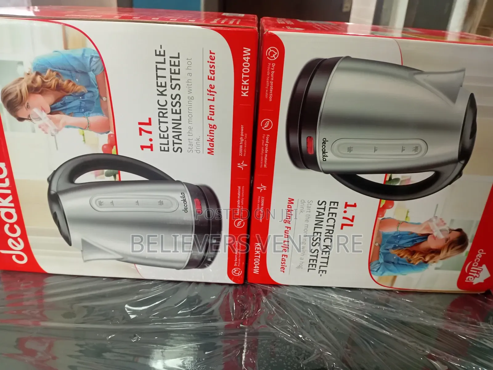 Powerful Hot Water Kettle Decakila 1.7l Kettle Decakila