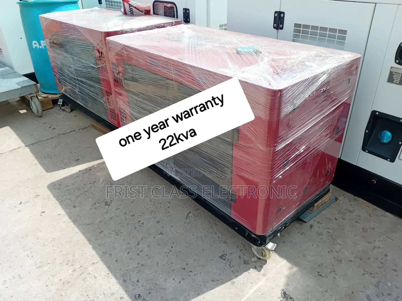 Energetic 22kva 3phase Silent Diesel Powered Generator