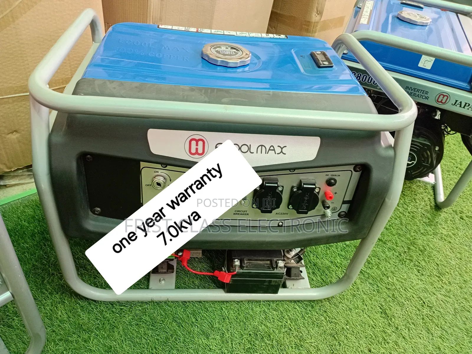 Lightweight 7.0kva Petrol Generator