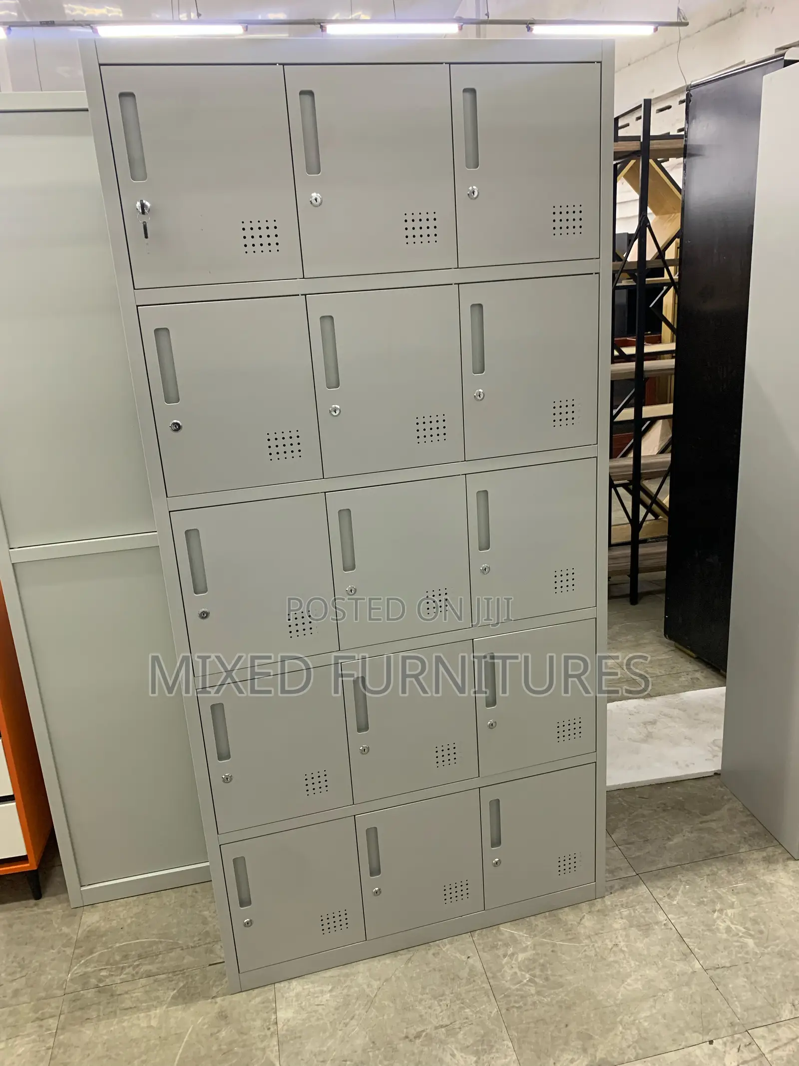 15 Door Lockers Cabinet for Office and School