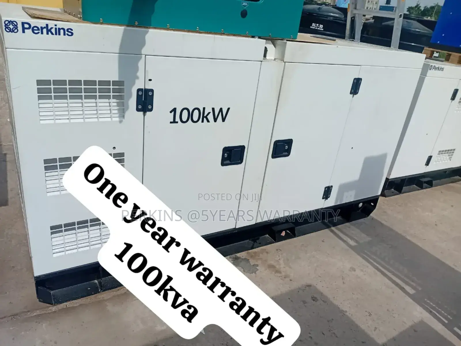 Principal 100kw Perkins Diesel Silent Generator 100kw Silent