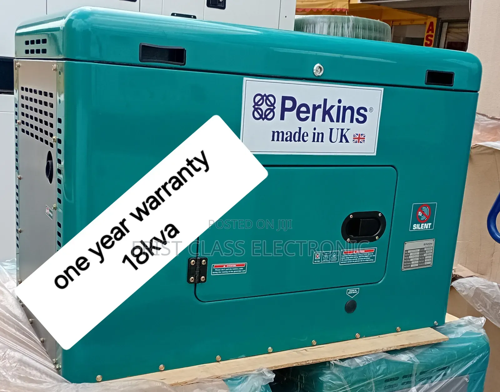 Authentic 18kva Silent Perkins Diesel Engine