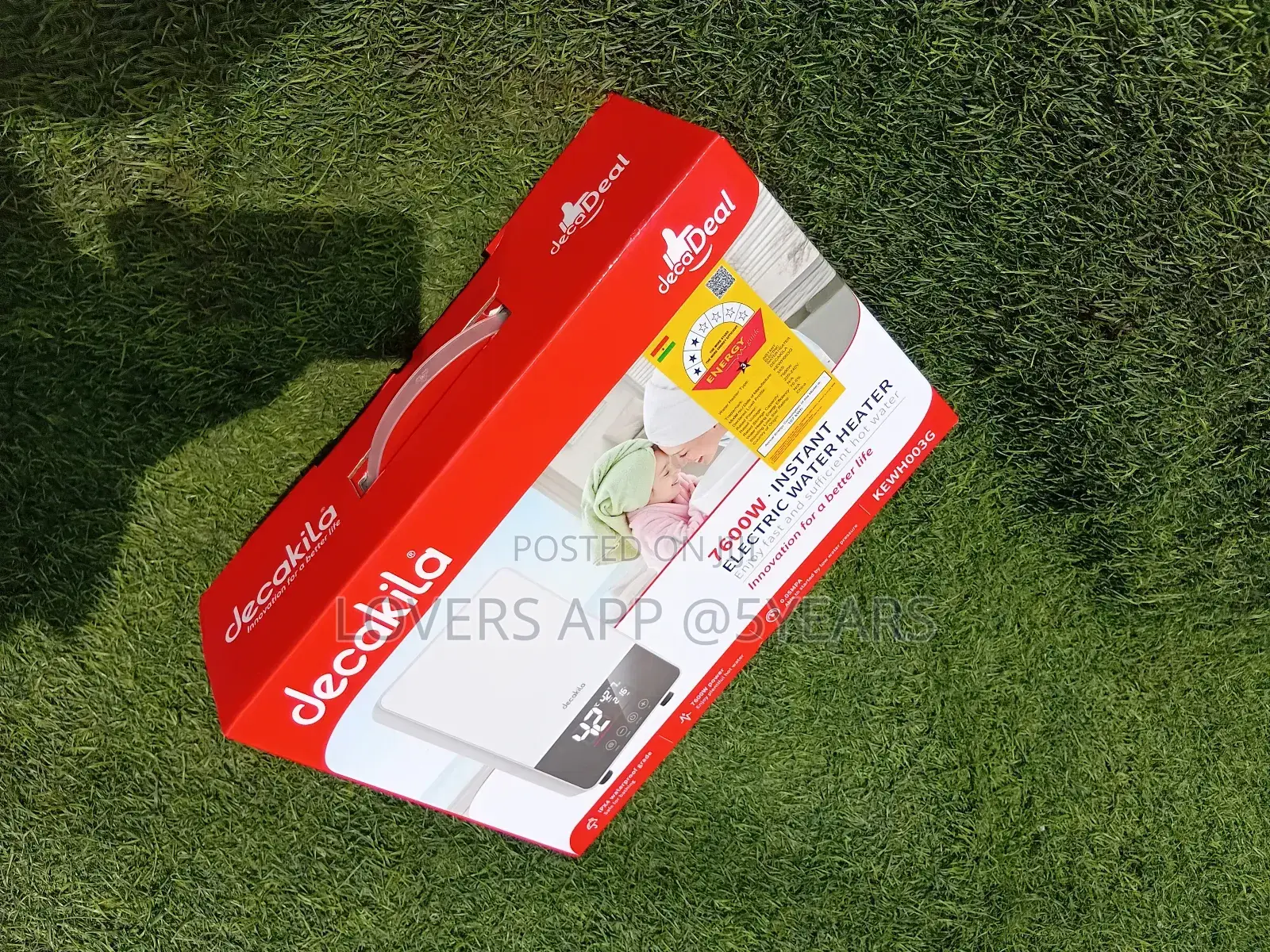 Endorsed Instant Water Heater 7600w Kewhoo3g