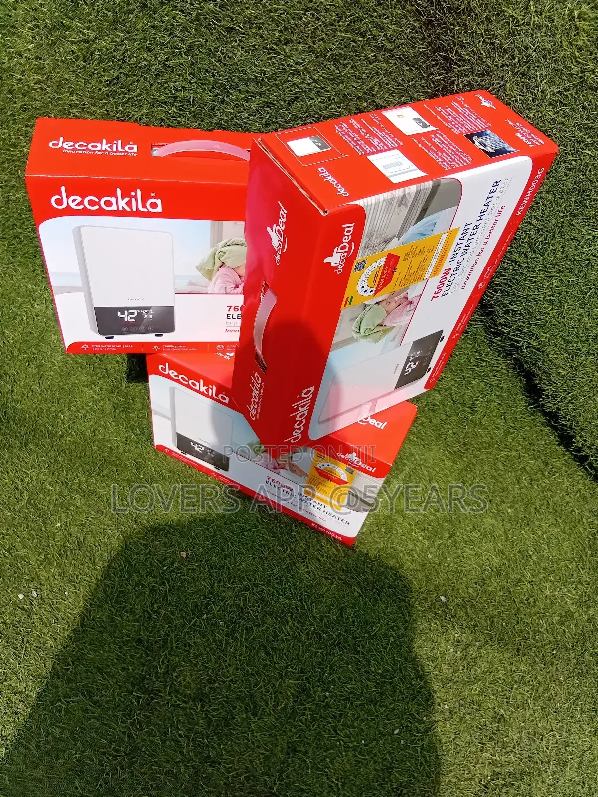 Pledge Electric Instant Water Heater Decakila 7600w