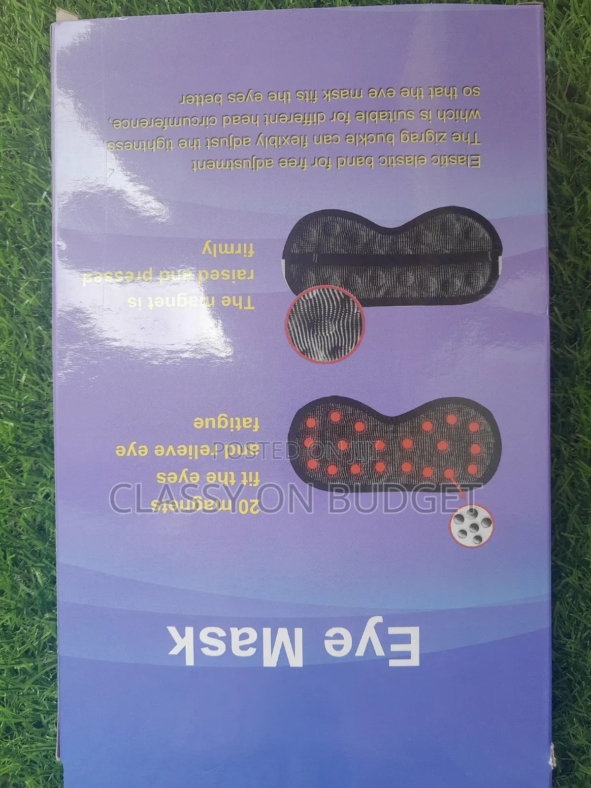 Eye Masks/Elastic Band for Sleeping and Shading